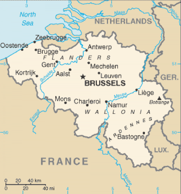 Natural Geography in Belgium